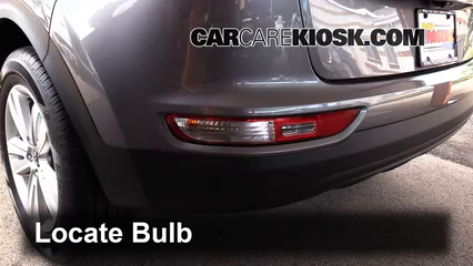 2017 Kia Sportage LX 2.4L 4 Cyl. Lights Reverse Light (replace bulb)